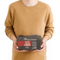 Sea To Summit Lakenzakken|Reactor Fleece Sleeping Bag Liner Mummy W/drawcord