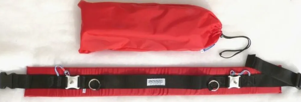 Snowsled Slee / Pulka|Hauling Harness for Shaft Waist