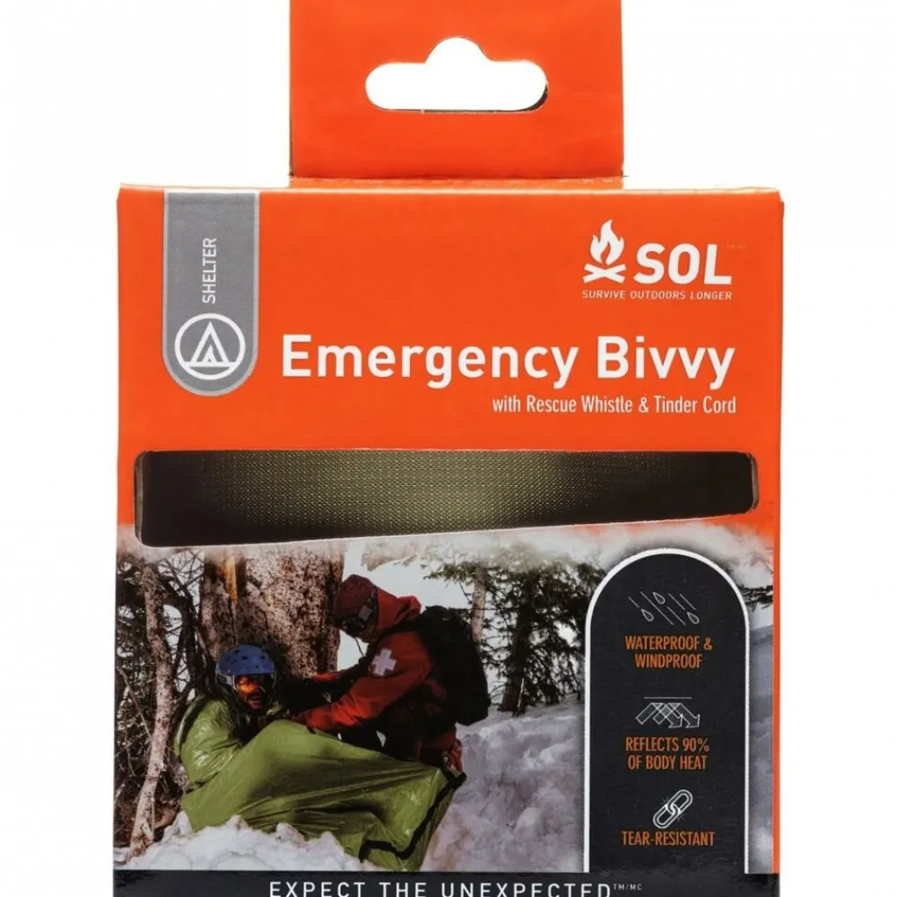 Sol Bivakzakken|Nood bivakzak OD green