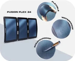 sunslice Zonnepanelen|Fusion flex 24 black