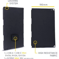 sunslice Zonnepanelen|Fusion flex 24 black