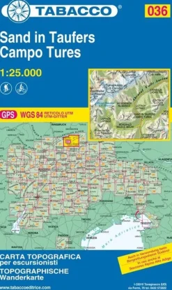 Tabacco Italië & Malta|036 Campo Tures