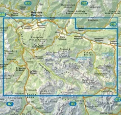 Tabacco Italië & Malta|031 Dolomiti di Braies