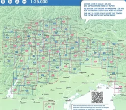 Tabacco Italië & Malta|Topografische wandelkaart 061 Alto Garda
