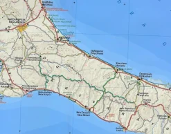 Terrain Maps Balkan, Griekenland & Cyprus|Wandelkaart Chalkidiki