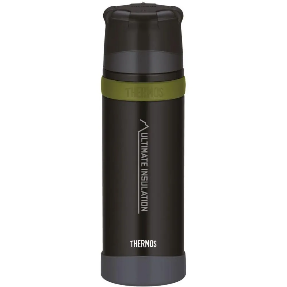 Thermos Flessen & Waterzakken|Mountain beverage 0.75L charcoal black matt