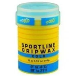 Toko Ski-Onderhoud|Sportline gripwax 32g cold 32 gram