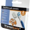 Travelsafe Onderweg|Toothbrush Cover per 4 beschermhoes voor tandenborstel
