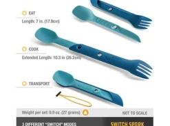 UCO Campingservies|Switch bestekset