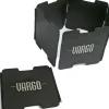 Vargo Kookaccessoires|Aluminium Windscherm Zwart