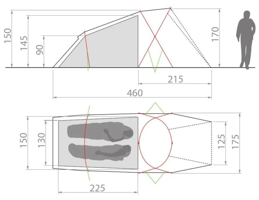 VAUDE Tenten|Allround Chapel XT 2P