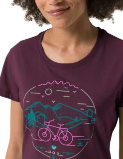 DAMES VAUDE Fietskleding Dames|Fietskleding Dames|Wo cyclist T-shirt V