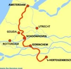 Wandelplatform LAW Wandelen Naar Santiago|Benelux|Wandelgids LAW 7-1 Pelgrimspad deel 1