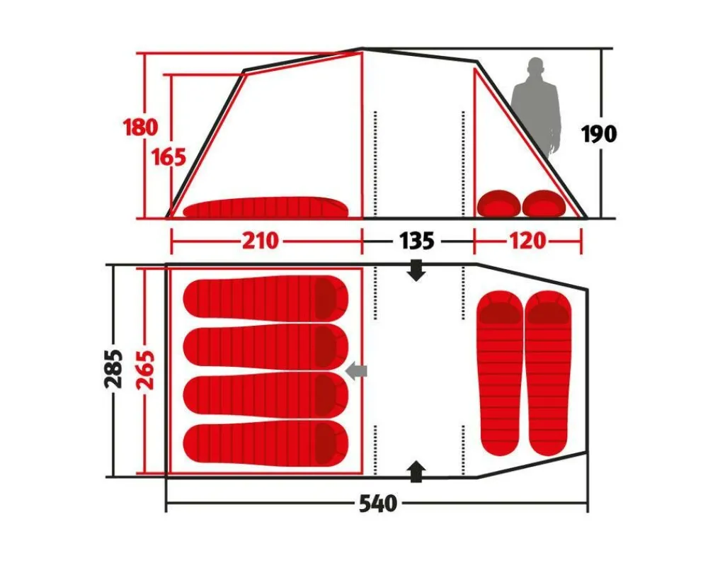 Wechsel Tenten|Cirrus 6 TL oak