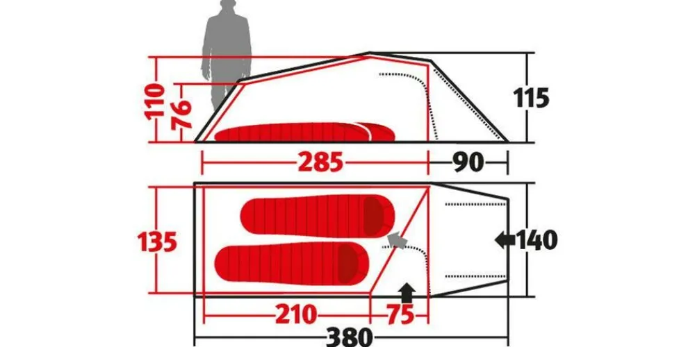 Wechsel Tenten|Outpost 2 TL oak