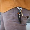 wolf tooth Fietsgereedschap|6-bit hex wrench with keyring black/black
